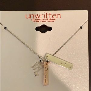 Scorpio sterling silver plated necklace